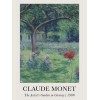 Claude Monet İkili Poster Seti ,  The Artist's Garden in Giverny