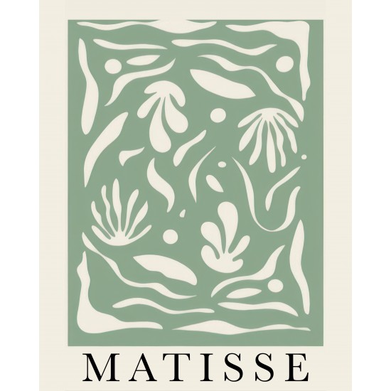 Henri Matisse, Yeşil Soyut Poster Henri Matisse, Yeşil Soyut Poster