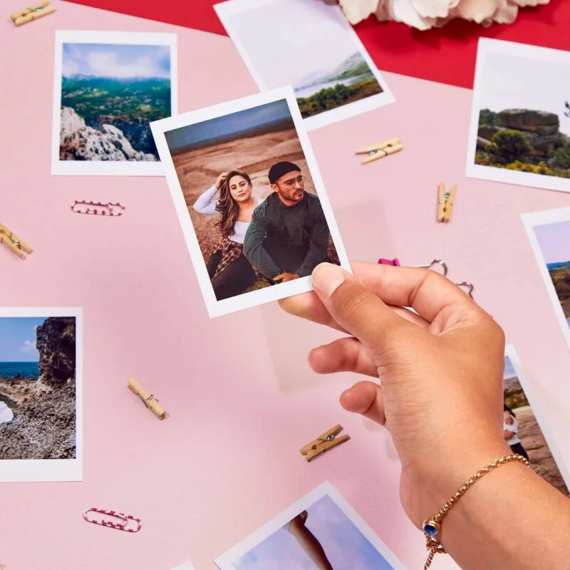 kişiye özel fotoğraf kartları 200 adet paket