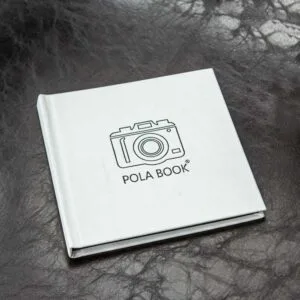 mini polabook anı defteri beyaz 17x17cm fotokartlı