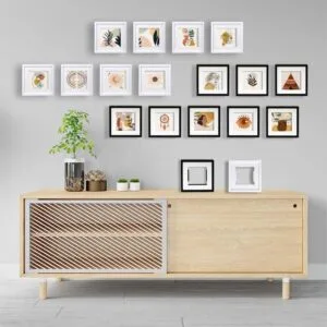 Yapışkanlı Sök Tak Paspartulu Pola Çerçeveler - 3'lü Paket 2 - Resimli Foto Baskı