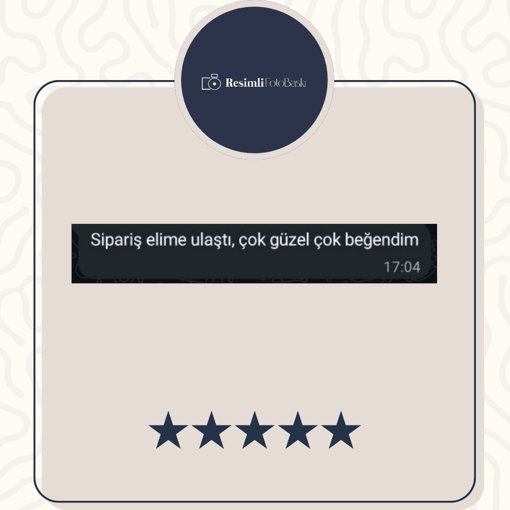 - Resimli Foto Baskı