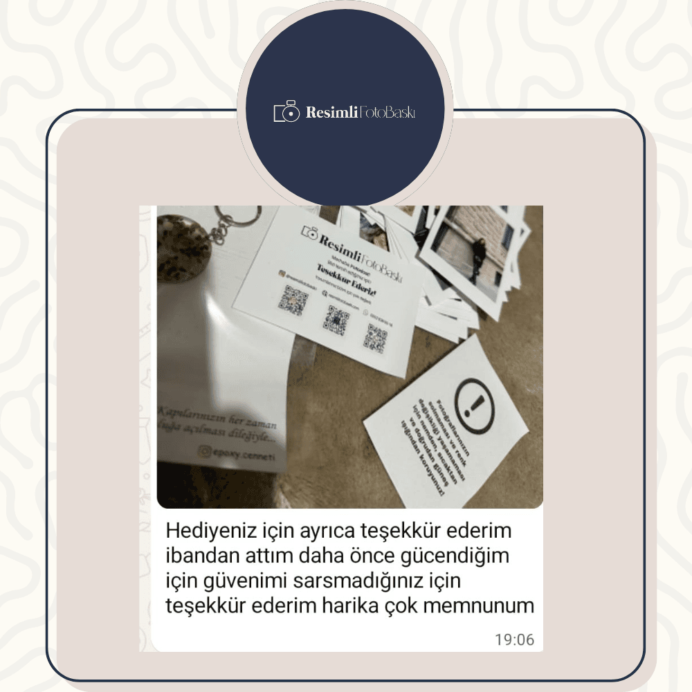 - Resimli Foto Baskı