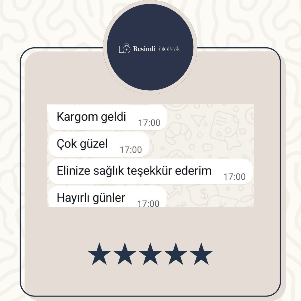 - Resimli Foto Baskı