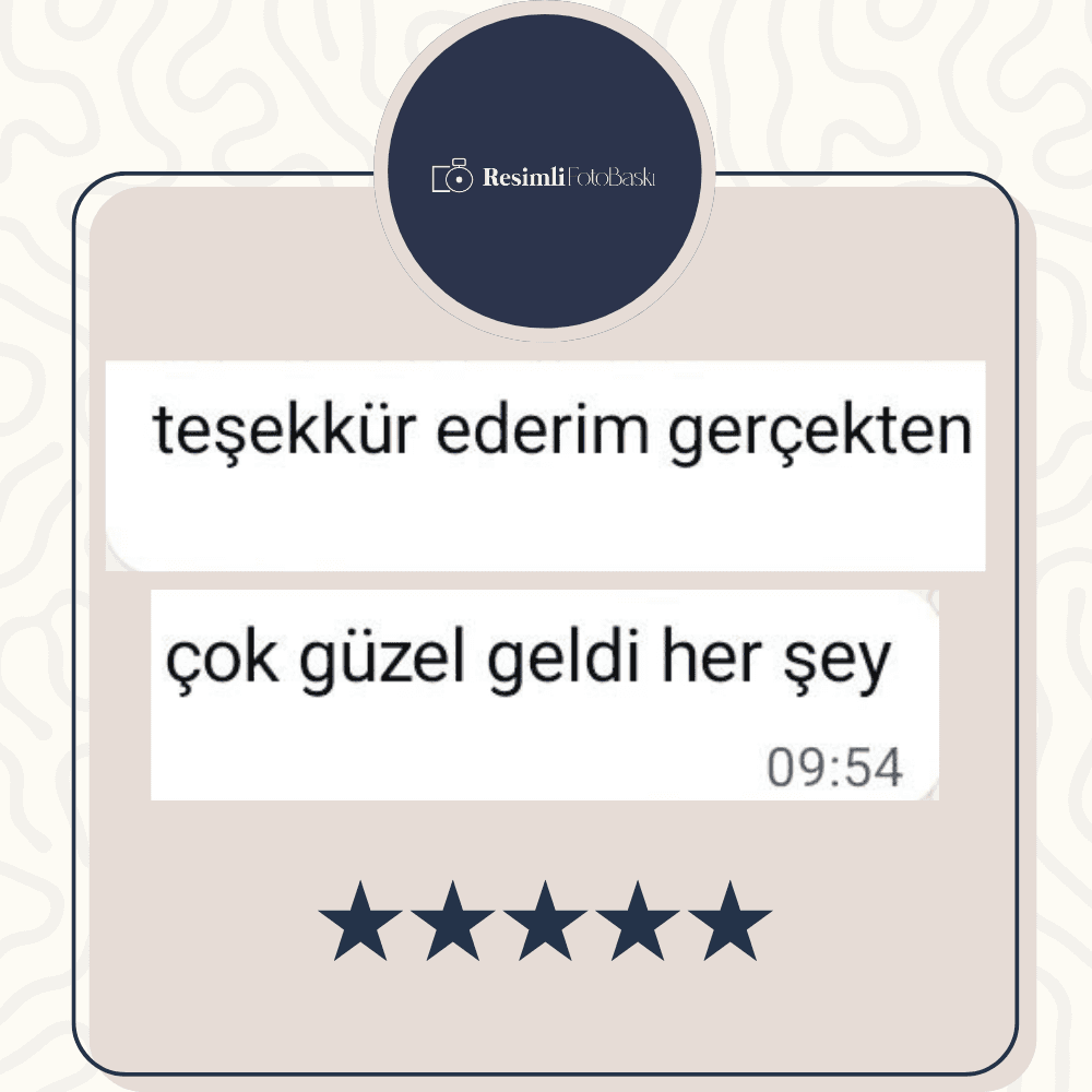 - Resimli Foto Baskı