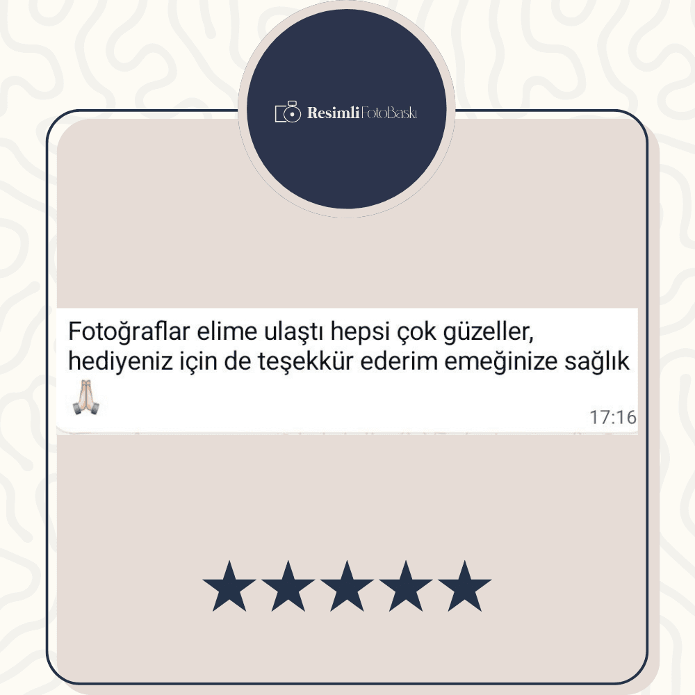 - Resimli Foto Baskı